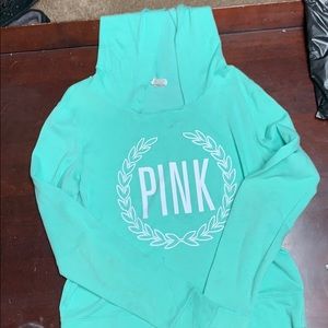 Pink hoodie